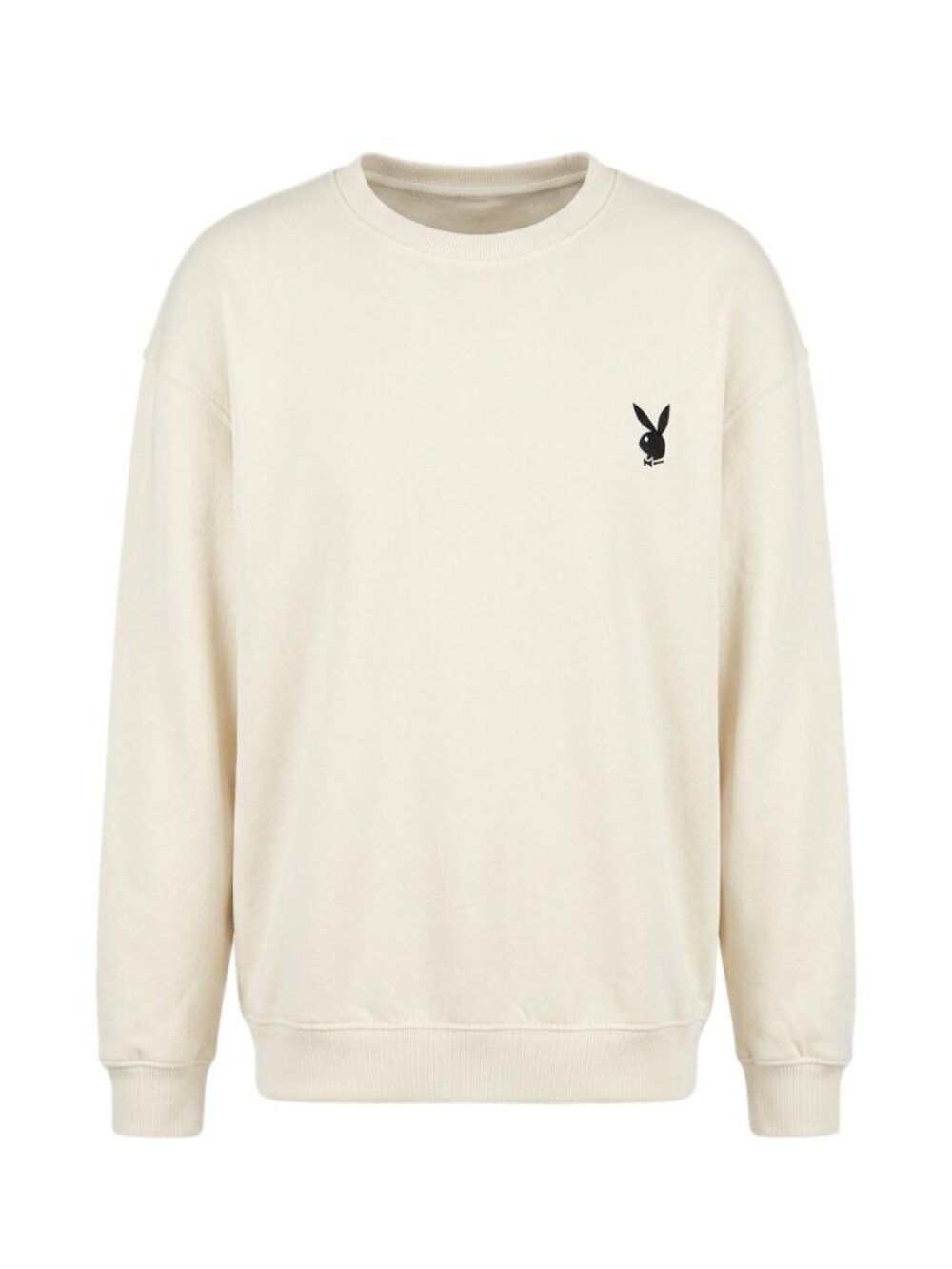 Vintage Playboy X Missguided Bunny Logo Oversized Crewneck Sweatshirt